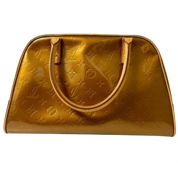 Louis Vuitton Tompkins Square Monogram Vernis Satchel Bag and Wallet Authentic - Picture 5 of 16